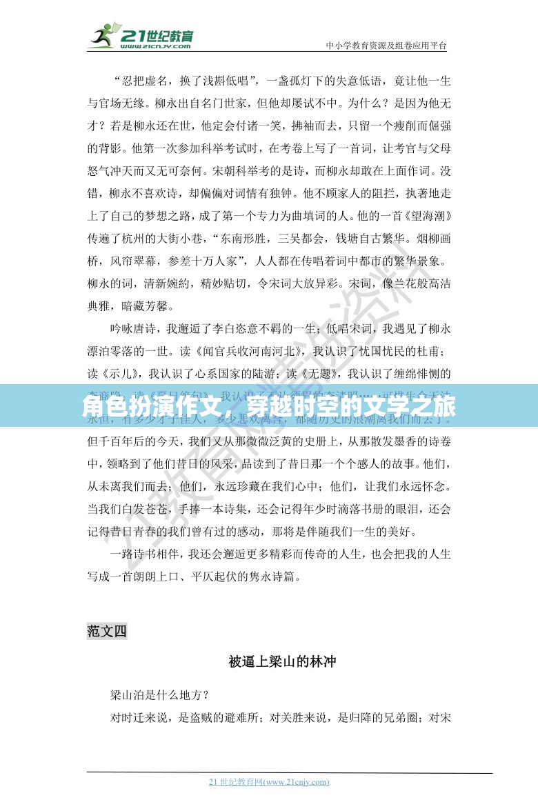 穿越時(shí)空的文學(xué)之旅，角色扮演的奇幻冒險(xiǎn)  第2張