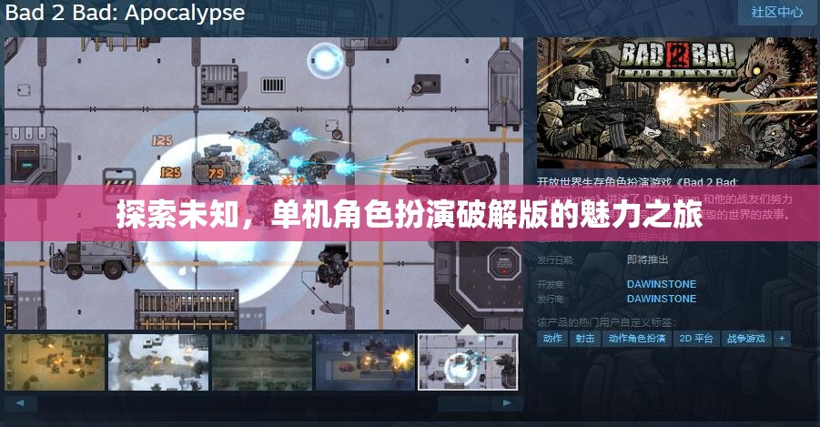 破解版單機(jī)角色扮演游戲，探索未知的魅力之旅