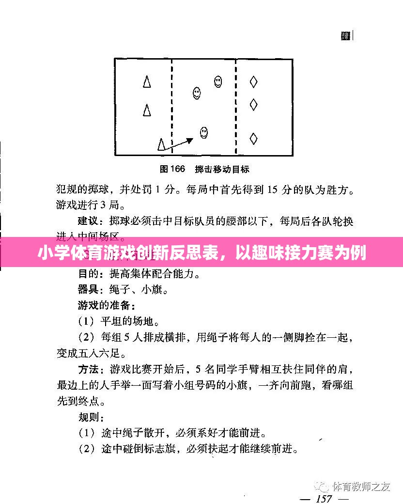 小學(xué)體育游戲創(chuàng)新反思，以趣味接力賽為案例的實踐與思考