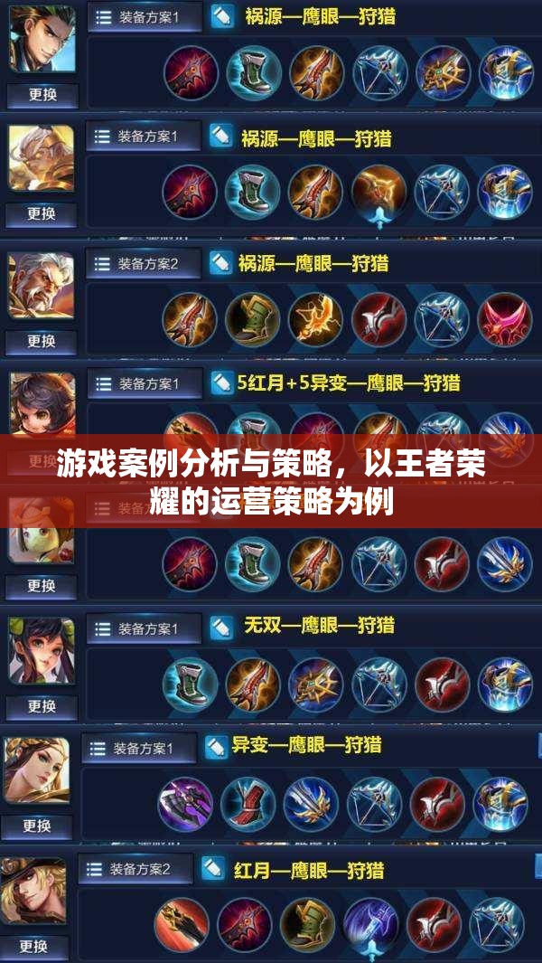 王者榮耀運(yùn)營策略，游戲案例分析與策略探討