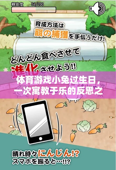 寓教于樂，小兔生日會上的體育游戲反思之旅  第1張