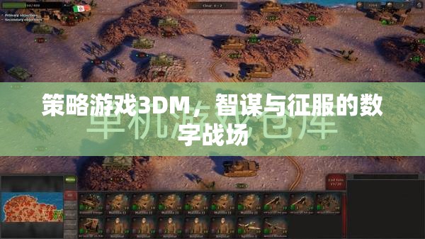 智謀與征服，3DM策略游戲的數(shù)字戰(zhàn)場(chǎng)