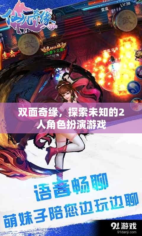 雙面奇緣，探索未知的2人角色扮演游戲