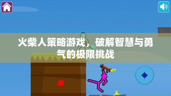 火柴人策略游戲，智慧與勇氣的極限挑戰(zhàn)