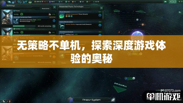 無策略不單機(jī)，解鎖深度游戲體驗(yàn)的奧秘