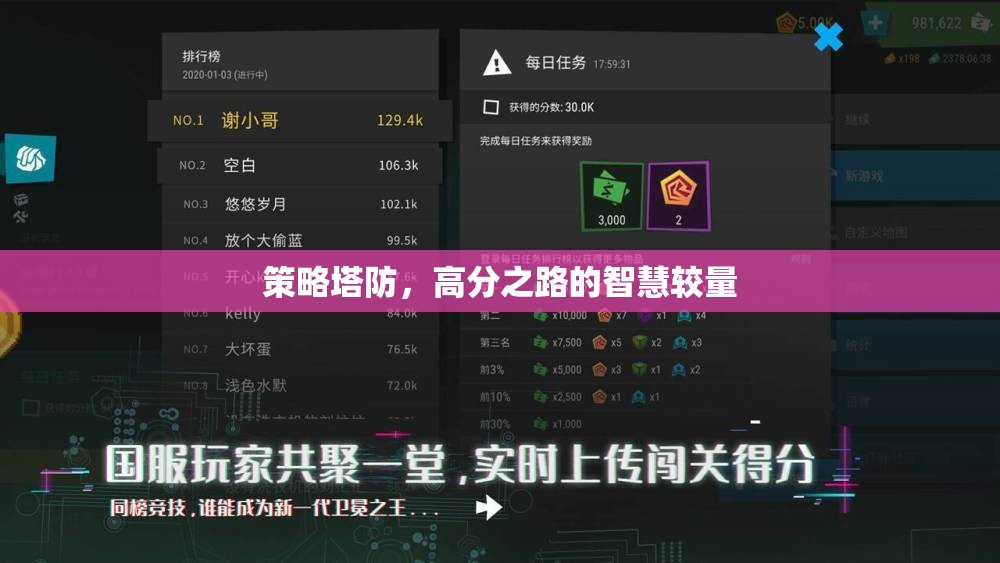 策略塔防，智慧較量下的高分之路  第1張