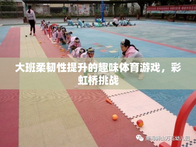 彩虹橋挑戰(zhàn)，大班孩子的柔韌性提升趣味體育游戲
