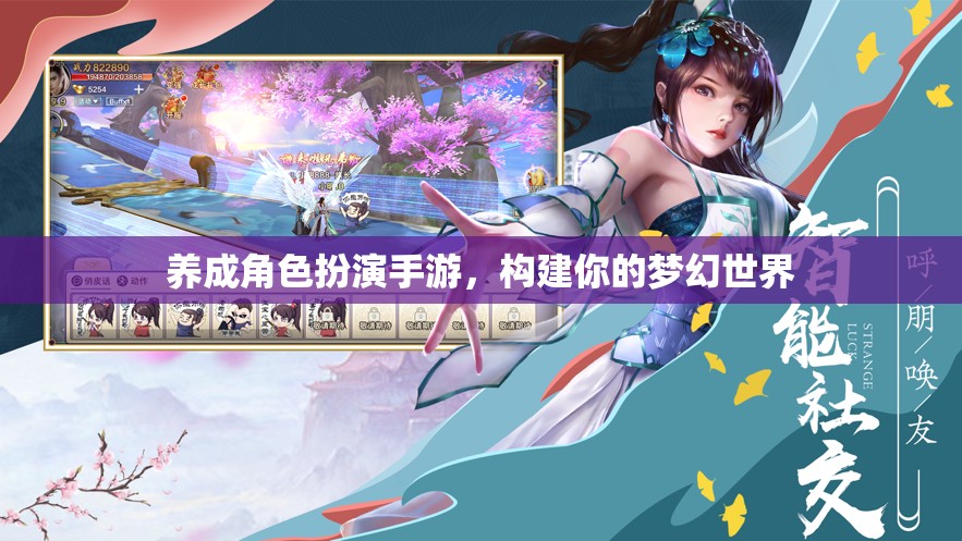 打造夢幻世界，養(yǎng)成角色扮演手游的樂趣與挑戰(zhàn)  第1張