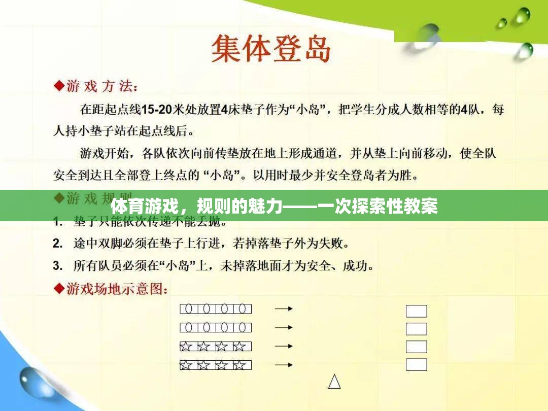 體育游戲，規(guī)則的魅力——一次探索性教案