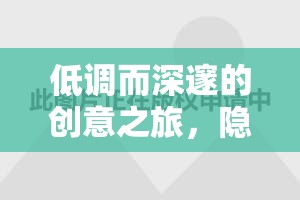 隱名匠心，低調(diào)男玩家的深邃創(chuàng)意之旅