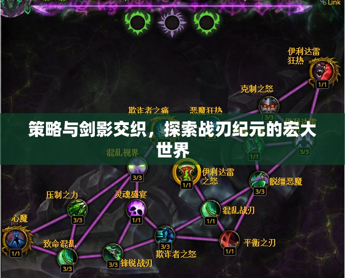戰(zhàn)刃紀(jì)元，策略與劍影的宏大探索  第1張