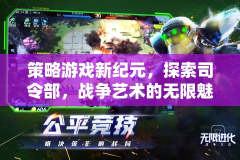 探索司令部，解鎖策略游戲新紀(jì)元，領(lǐng)略戰(zhàn)爭(zhēng)藝術(shù)的無(wú)限魅力