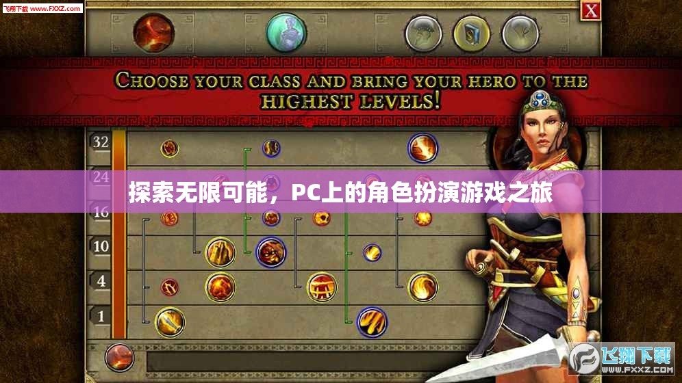 探索無限可能，PC上的角色扮演游戲之旅