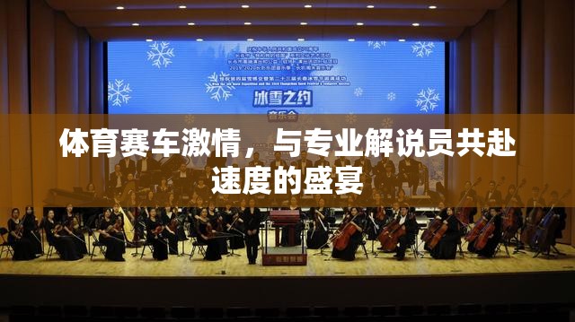 速度與激情，與專業(yè)解說員共赴體育賽車盛宴