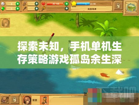 孤島余生，探索未知的生存策略手機單機游戲深度解析