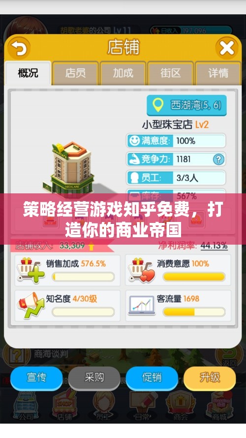 免費策略經(jīng)營游戲，打造你的商業(yè)帝國
