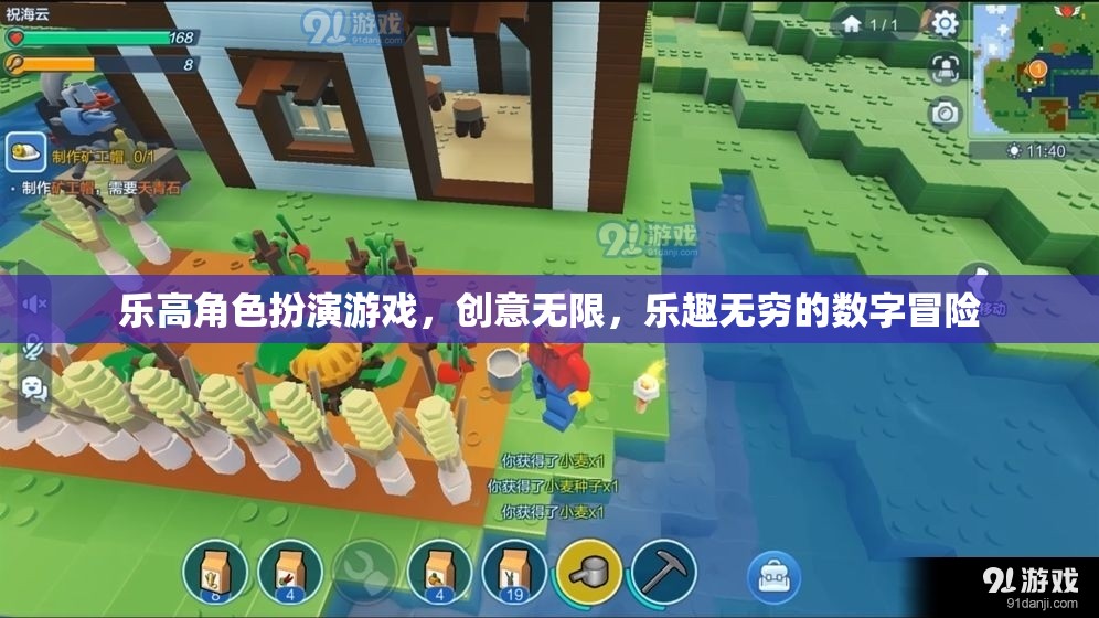 樂高角色扮演游戲，創(chuàng)意無限，數(shù)字冒險的樂趣