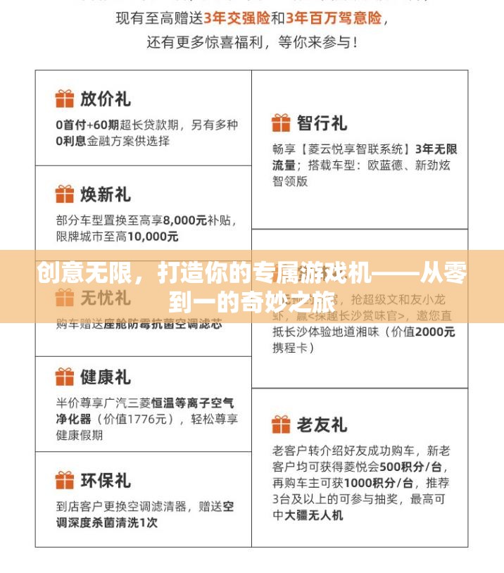 從零到一，打造你的專屬游戲機之旅