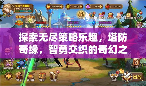 塔防奇緣，探索無盡策略與智勇交織的奇幻之旅  第3張