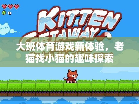 老貓找小貓，大班體育游戲新體驗(yàn)的趣味探索