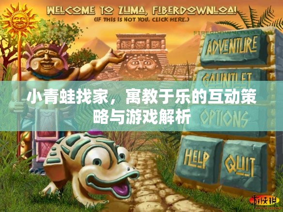 寓教于樂，小青蛙找家互動(dòng)策略與游戲解析