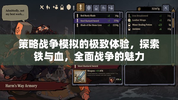 鐵血交融，策略戰(zhàn)爭模擬的極致體驗  第2張