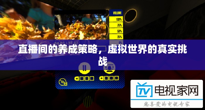 直播間的養(yǎng)成策略，虛擬世界的真實(shí)挑戰(zhàn)