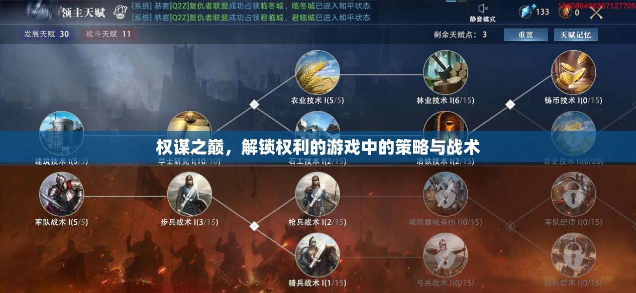 權(quán)謀之巔，解鎖權(quán)力的游戲中的策略與戰(zhàn)術(shù)