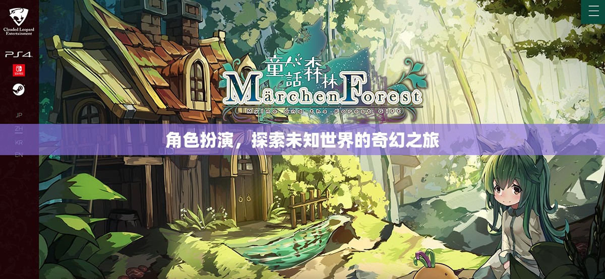 角色扮演，探索未知世界的奇幻之旅