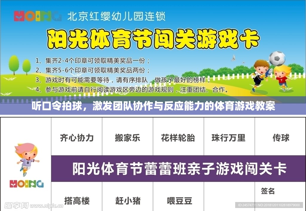 聽令拍球，提升團(tuán)隊(duì)協(xié)作與反應(yīng)能力的體育游戲教案