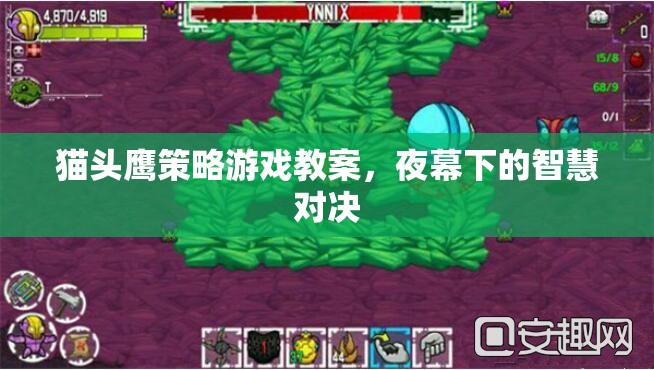 夜幕下的智慧對決，貓頭鷹策略游戲教案設(shè)計