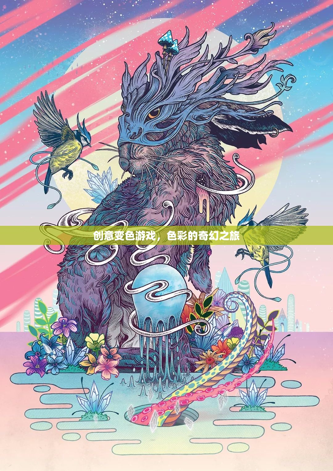 創(chuàng)意變色游戲，色彩的奇幻之旅