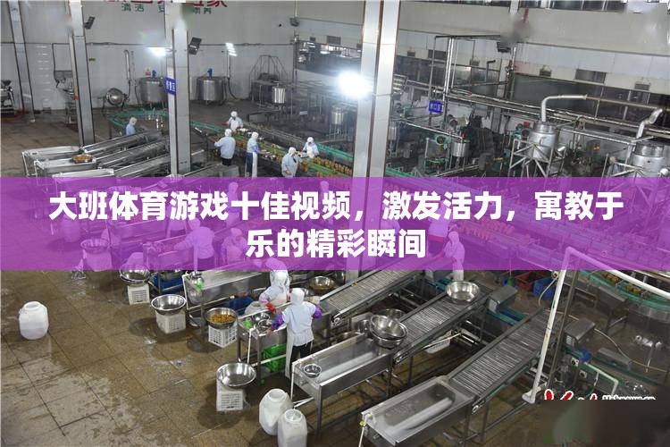 大班體育游戲十佳視頻，激發(fā)活力，寓教于樂的精彩瞬間  第3張