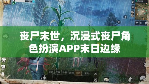 末日邊緣，沉浸式喪尸角色扮演APP的喪尸末世體驗(yàn)
