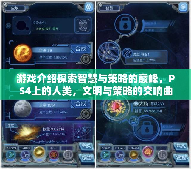PS4上的智慧與策略交響曲，人類、文明與策略的探索之旅
