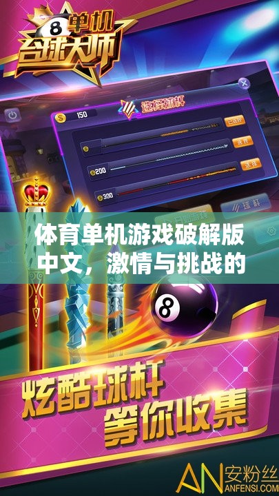 激情與挑戰(zhàn)，體育單機(jī)游戲破解版中文的完美融合