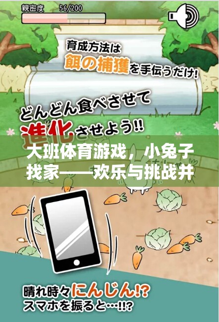 大班體育游戲，小兔子找家——?dú)g樂(lè)與挑戰(zhàn)并存的趣味之旅