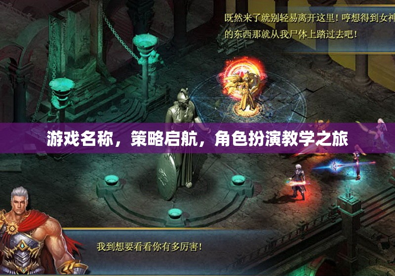 策略啟航角色扮演教學(xué)之旅，解鎖游戲策略的秘密