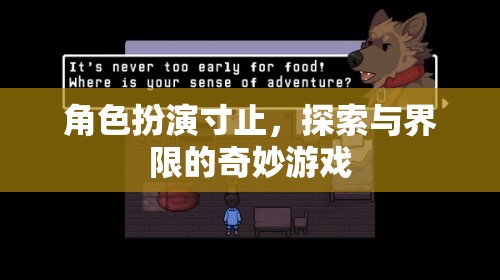寸止之舞，角色扮演中的探索與界限探索游戲