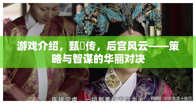 甄嬛傳策略版，后宮風(fēng)云中的智謀對(duì)決  第3張