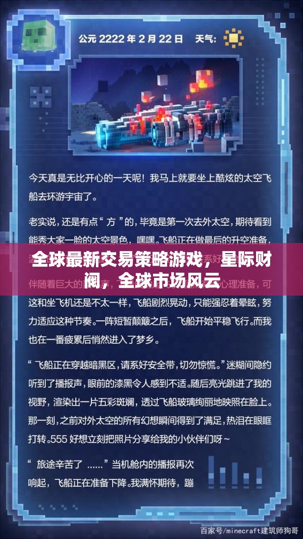 星際財(cái)閥，全球市場(chǎng)風(fēng)云下的最新交易策略游戲  第1張