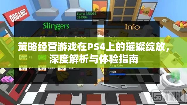 策略經(jīng)營(yíng)游戲在PS4上的璀璨綻放，深度解析與體驗(yàn)指南