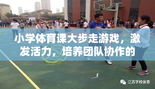 小學(xué)體育課大步走游戲，激發(fā)活力，培養(yǎng)團隊協(xié)作的趣味活動  第1張