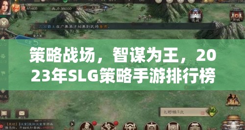 2023年SLG策略手游排行榜，智謀為王，策略戰(zhàn)場深度解析