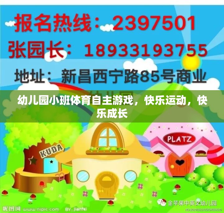 幼兒園小班體育自主游戲，快樂運(yùn)動(dòng)，快樂成長