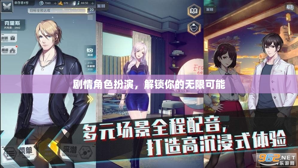 解鎖無限可能，劇情角色扮演的魅力
