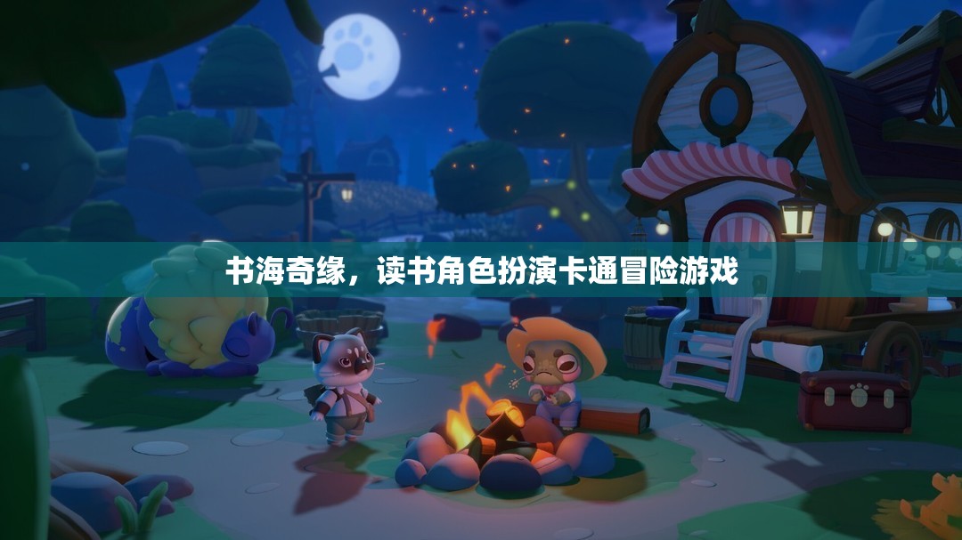 書(shū)海奇緣，角色扮演卡通冒險(xiǎn)游戲中的閱讀探險(xiǎn)之旅