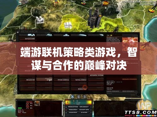 智謀與合作的巔峰對決，端游聯(lián)機策略游戲