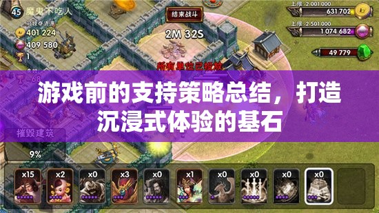 打造沉浸式體驗，游戲前支持策略的基石  第2張