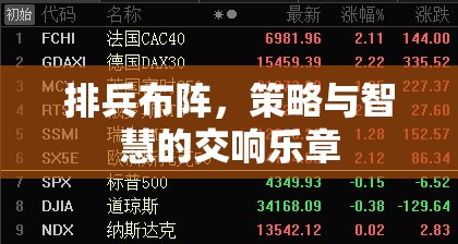 排兵布陣，策略與智慧的交響樂章  第1張